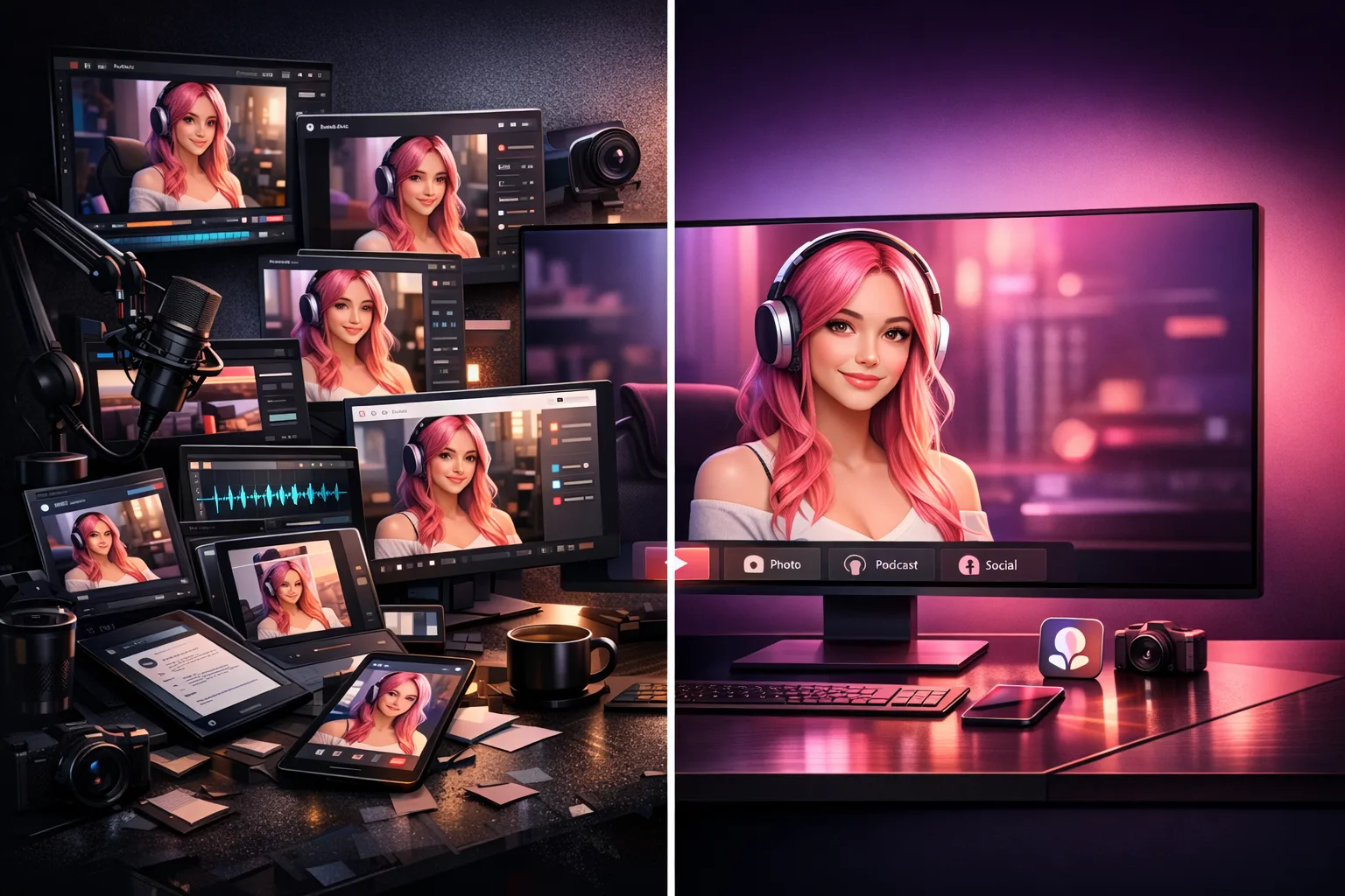 AI Influencer Content Generator: One Tool vs. the Multi-Tool Stack