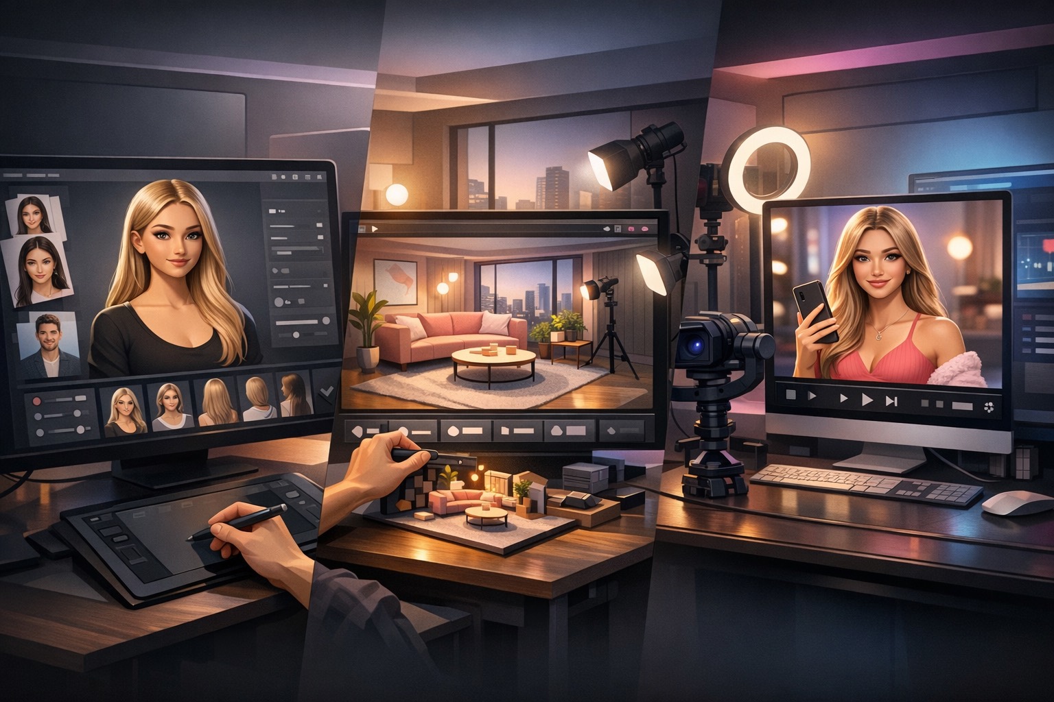 How to Create an AI Influencer in 3 Steps with Scenova