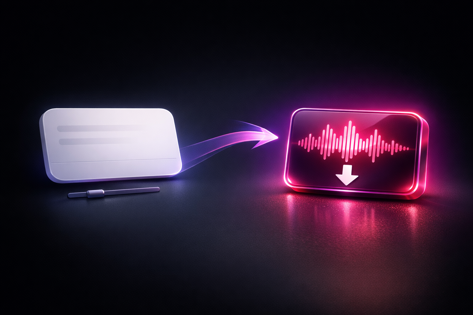 Voice Messages instant audio download preview