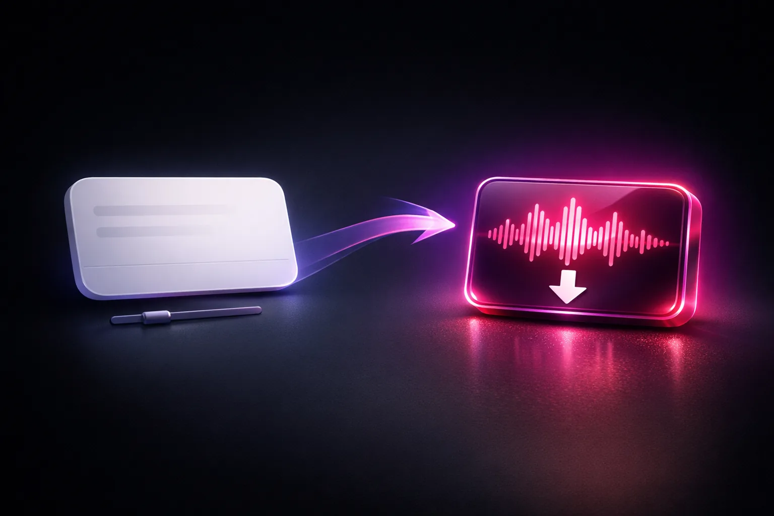 Voice Messages instant audio download preview